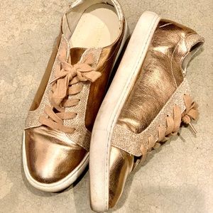 ROSE Gold REACTION Kenneth Cole Sneakers